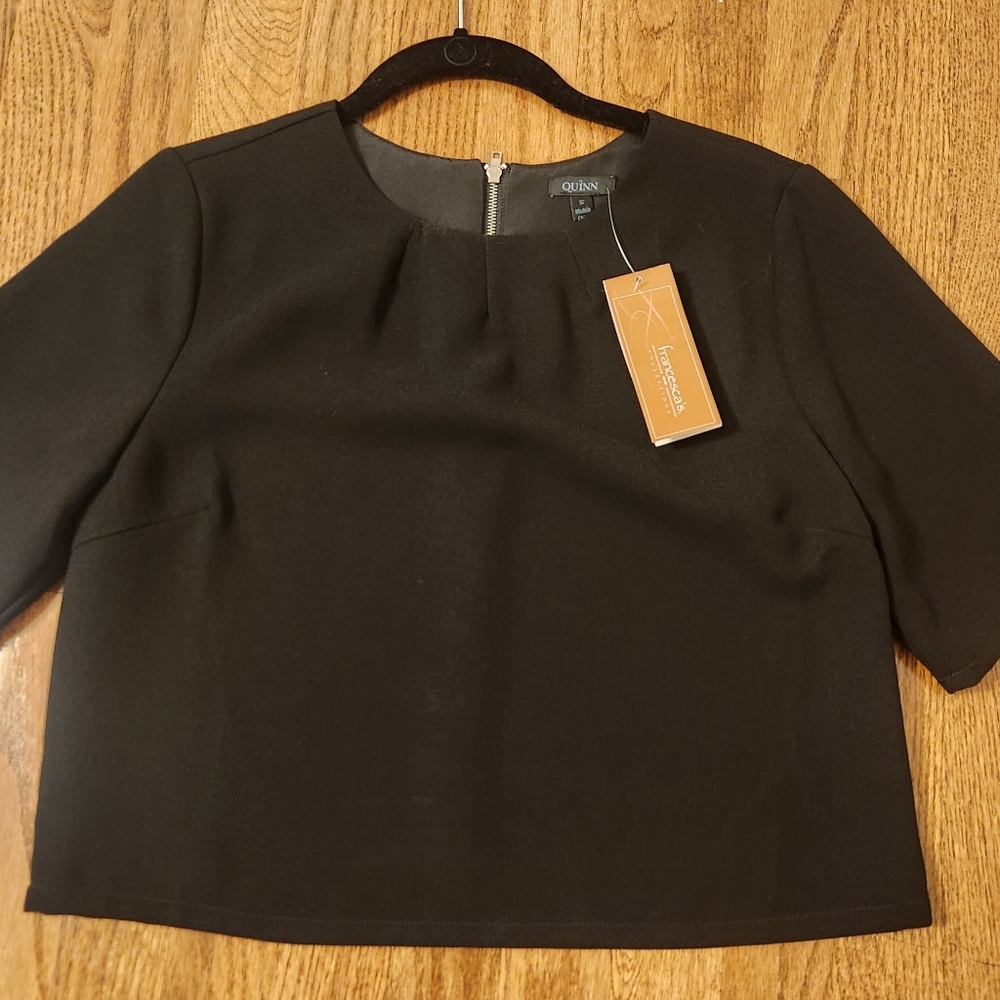 NWT Francesca's, cropped blouse, s/m